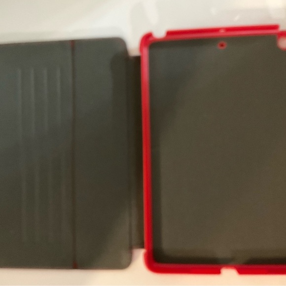 Speck iPad Case Mini 2/3 Red Slate Grey StyleFolio - Picture 8 of 9